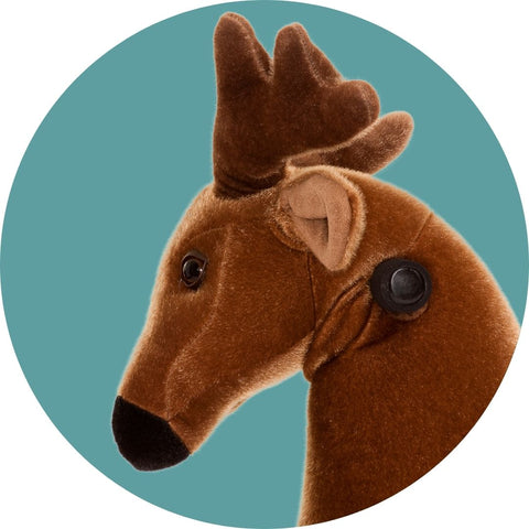 Lenkbares Reittier - Rentier Rudi