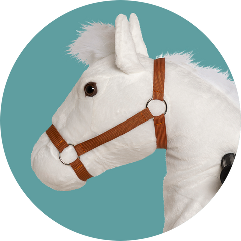 Lenkbares Reittier - Pferd Snowy - neues 2025er Modell!