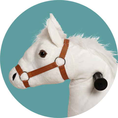 Lenkbares Reittier - Pferd Snowy - neues 2025er Modell!