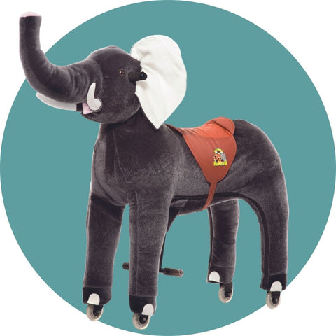 Lenkbares Reittier - Elefant Sultan