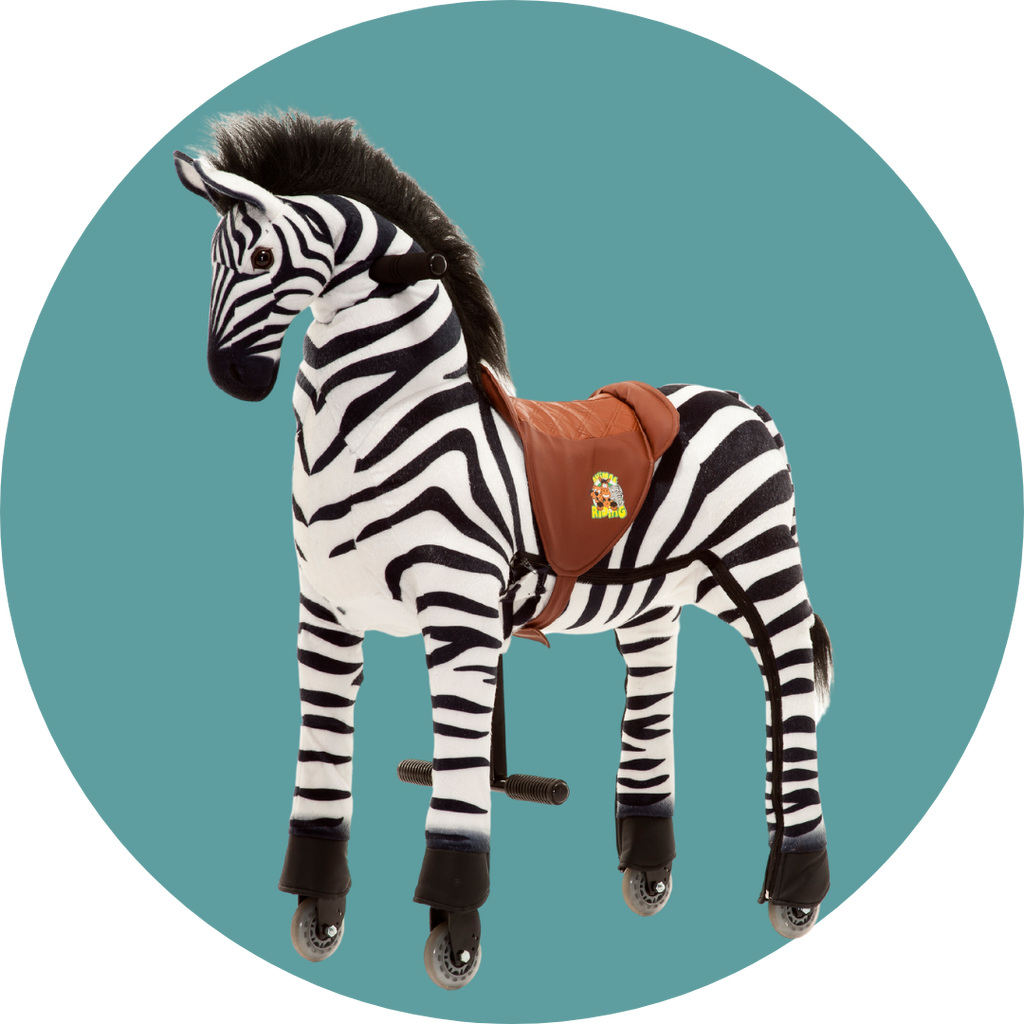 Lenkbares Reittier - Zebra Marthi