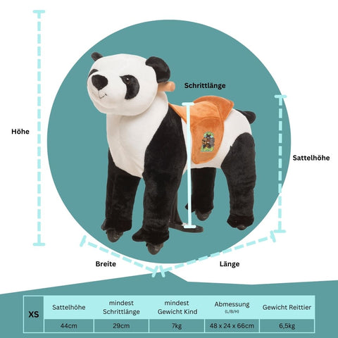 Lenkbares Reittier - Panda Tuan